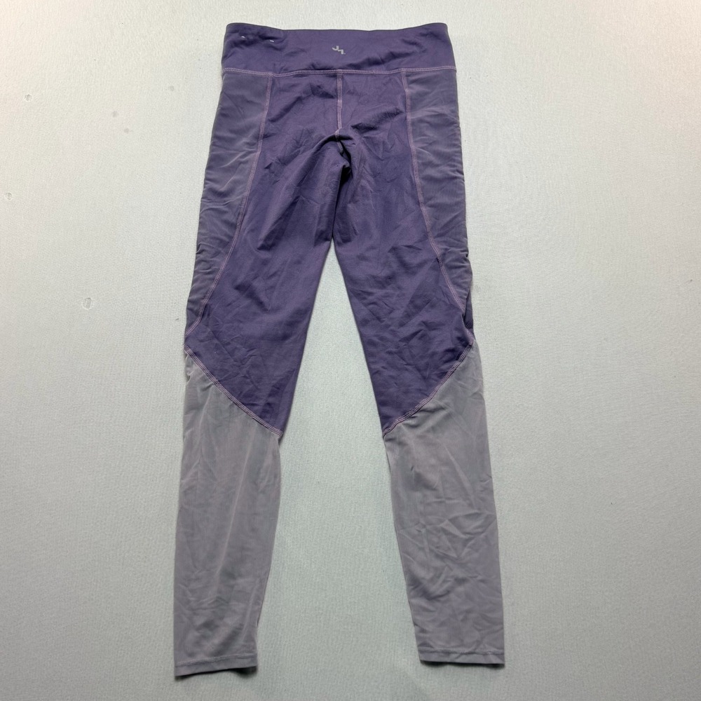 JoyLab Leggings Women Extra Small Purple Excellent Mesh Colorblock Activewear